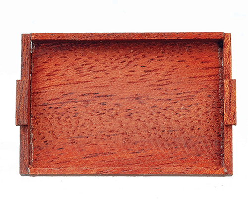 Small Wooden Tray, Mahogany